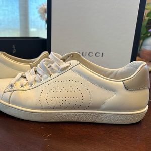 Gucci Interlocking G Sneakers - Sz 37 EU or 7.5/8 women’s